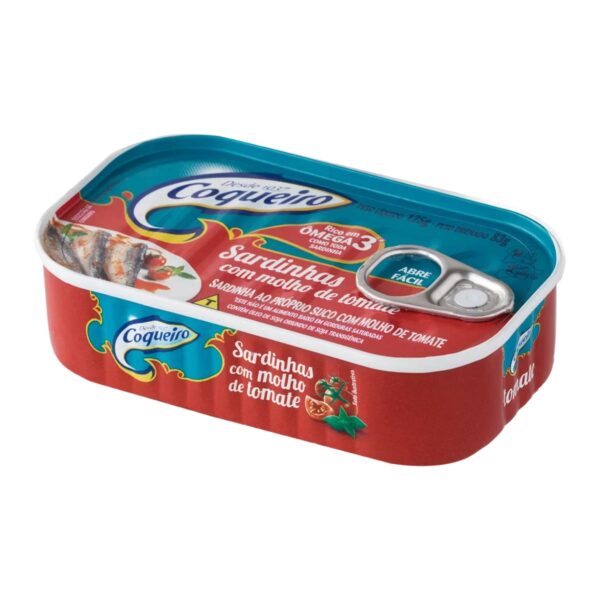 Sardinha coqueiro tomate